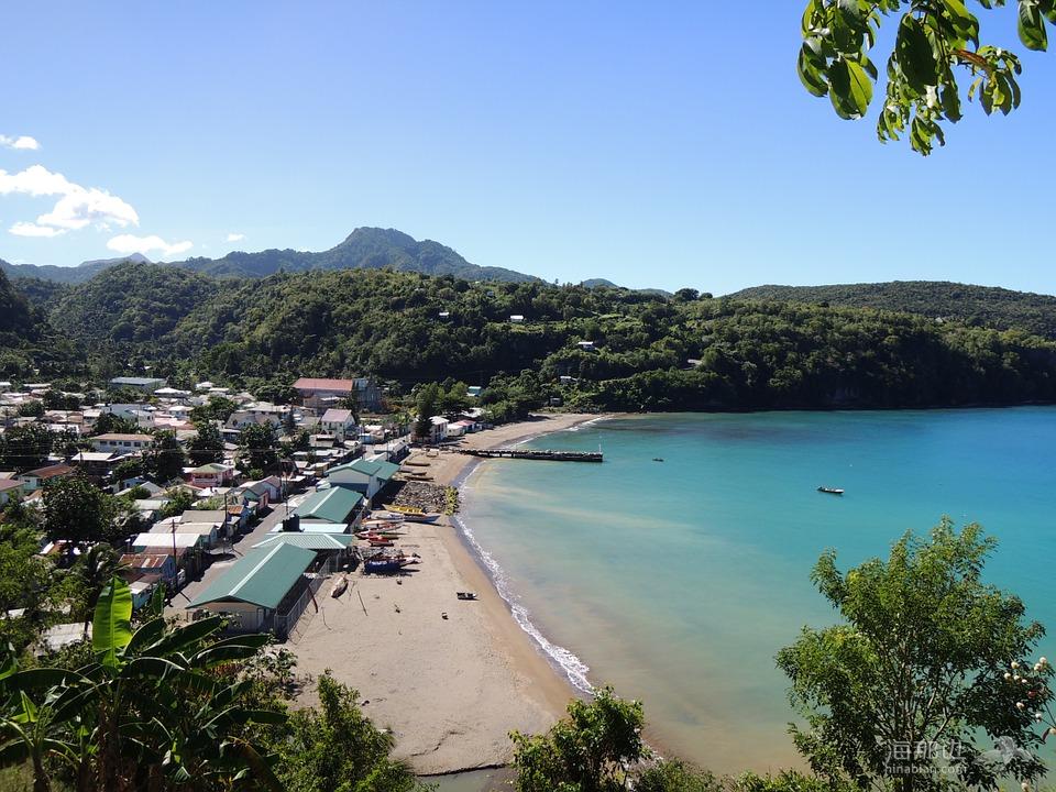 圣露西亚, 小国岛屿, 小国, 海, 蓝色, 水