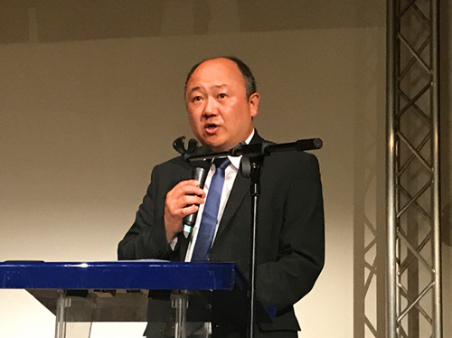 6月18日,法国本土诞生首位华裔国会议员陈文雄。(图片来源:欧洲时报记者张新 摄) ..